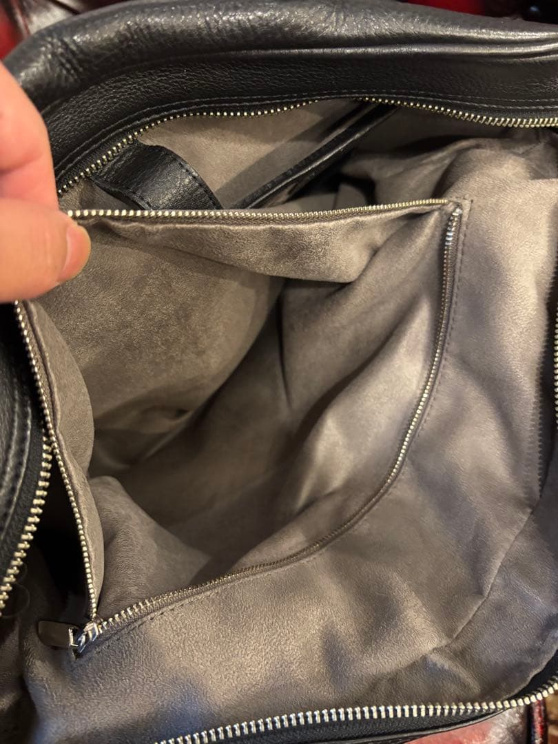 ★ペレモルビダ★黒 メイデンボヤージュ オールレザー　ショルダーストラップ付