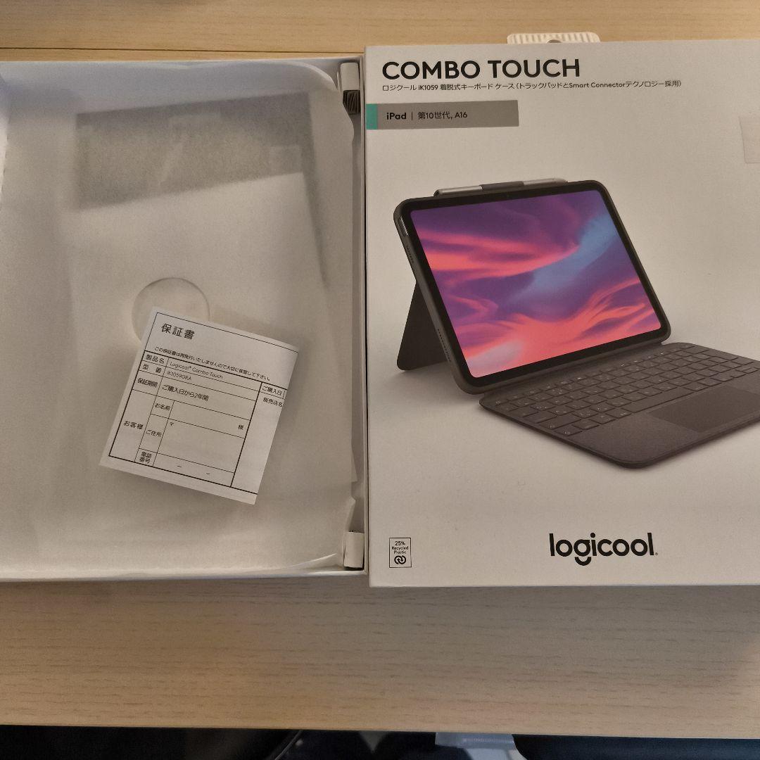 LOGICOOL COMBO TOUCH iPad10世代 A16用ケース