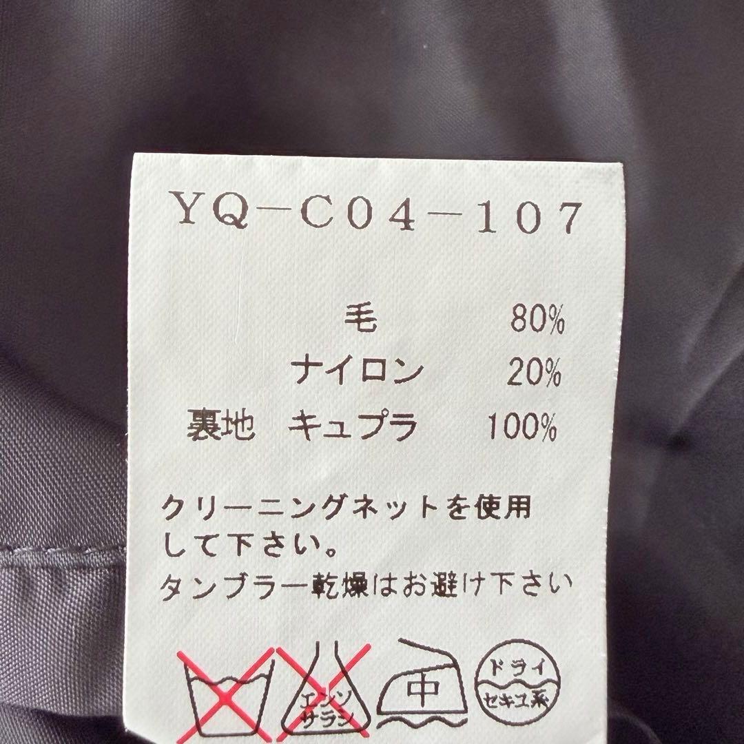 Y's ポンチョ風コート　ブラック　サイズ2