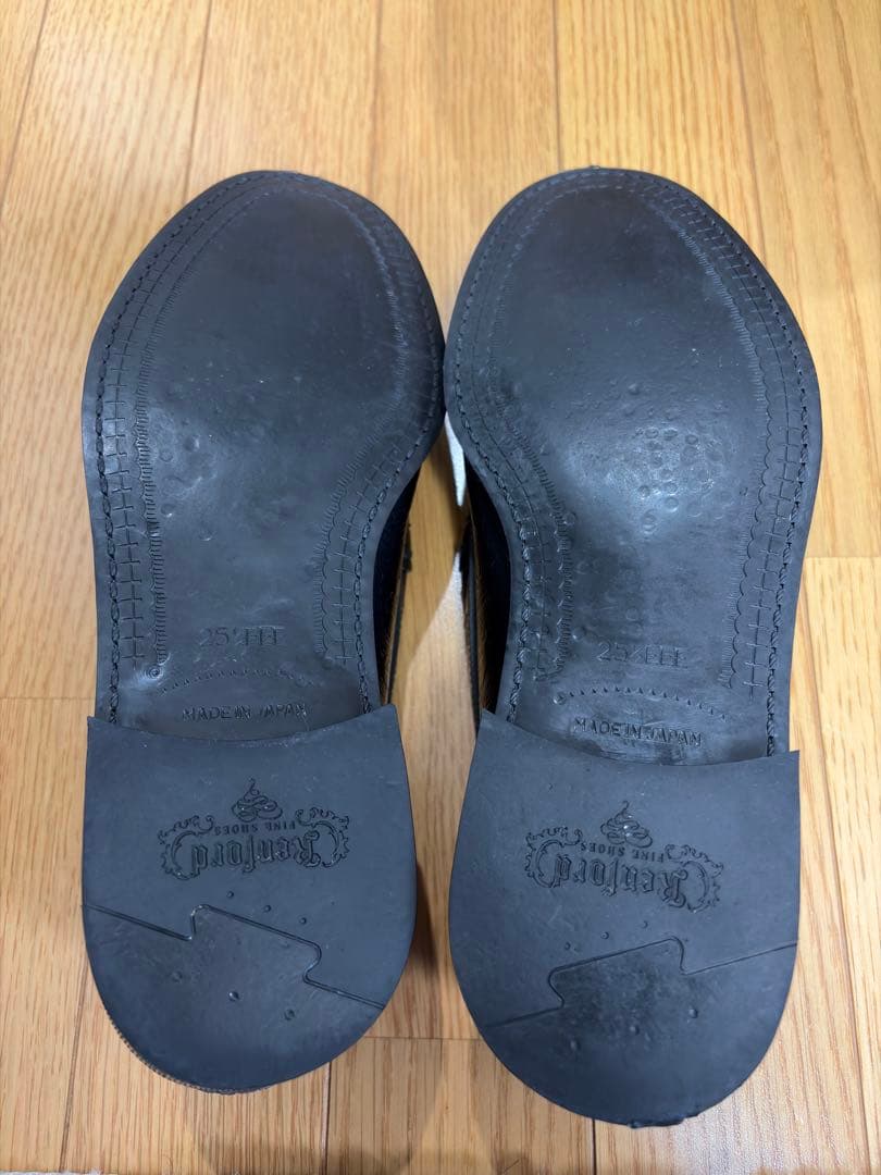 25.5cm The Kenford Fineshoes ペイズリーローファー