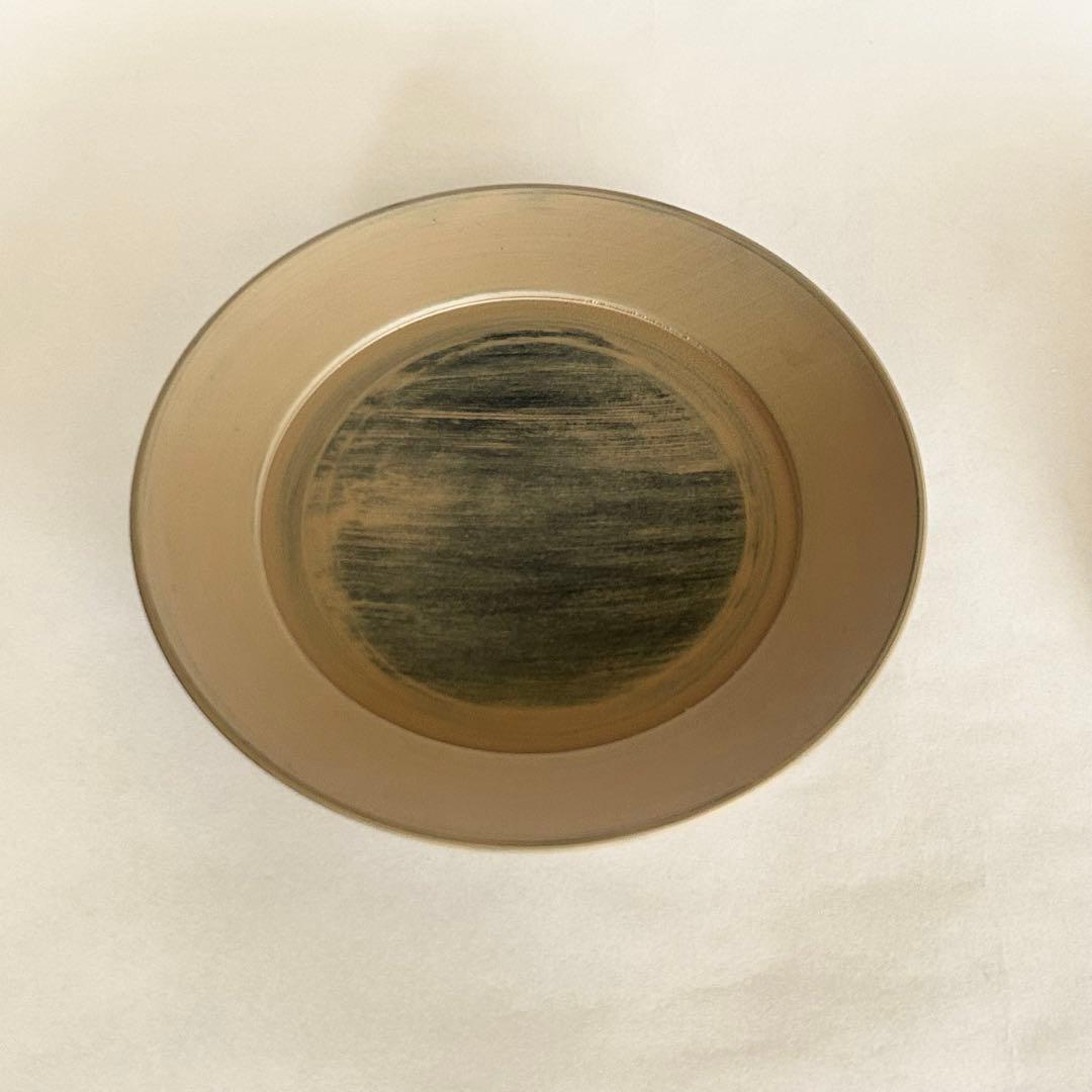 三谷龍二さん　白漆皿　2枚セット