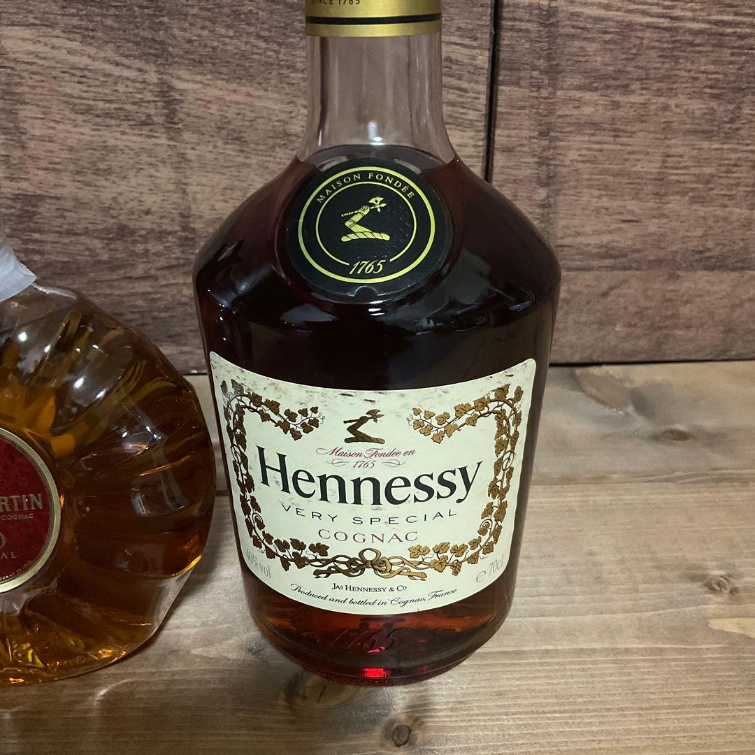 ブランデー　レミーマルタンXO SP ヘネシーベリーSP 1本訳あり