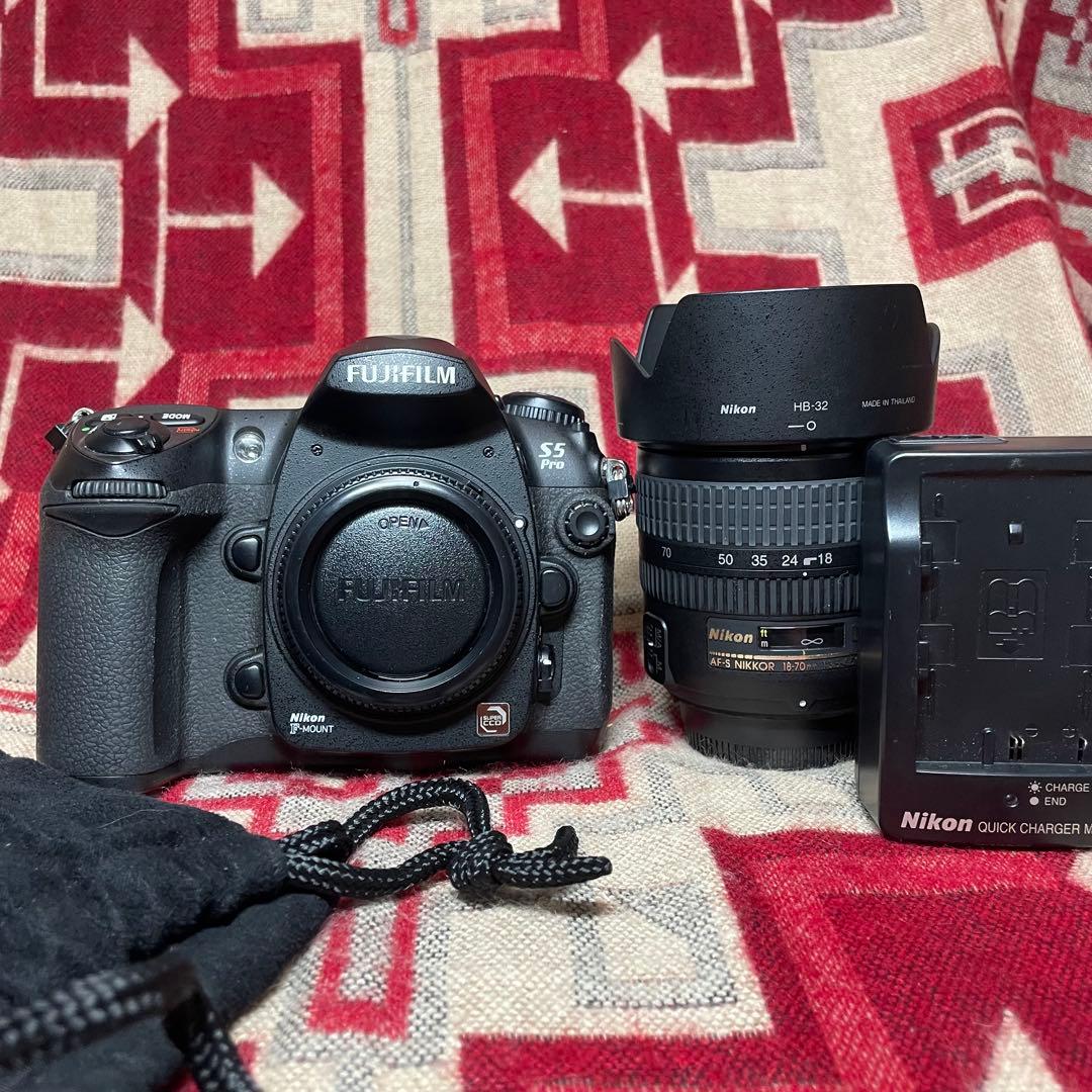富士フィルム s5プロ レンズ+充電器フルセット