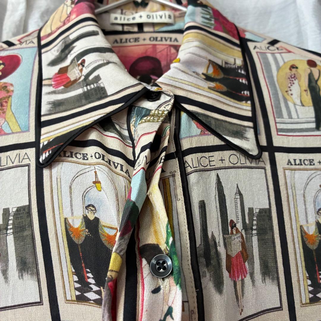 アリスアンドオリビア　レトロブラウス