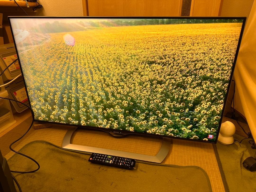 SHARP シャープ　スマートテレビ　4K対応45型　LC-45US40 極美！