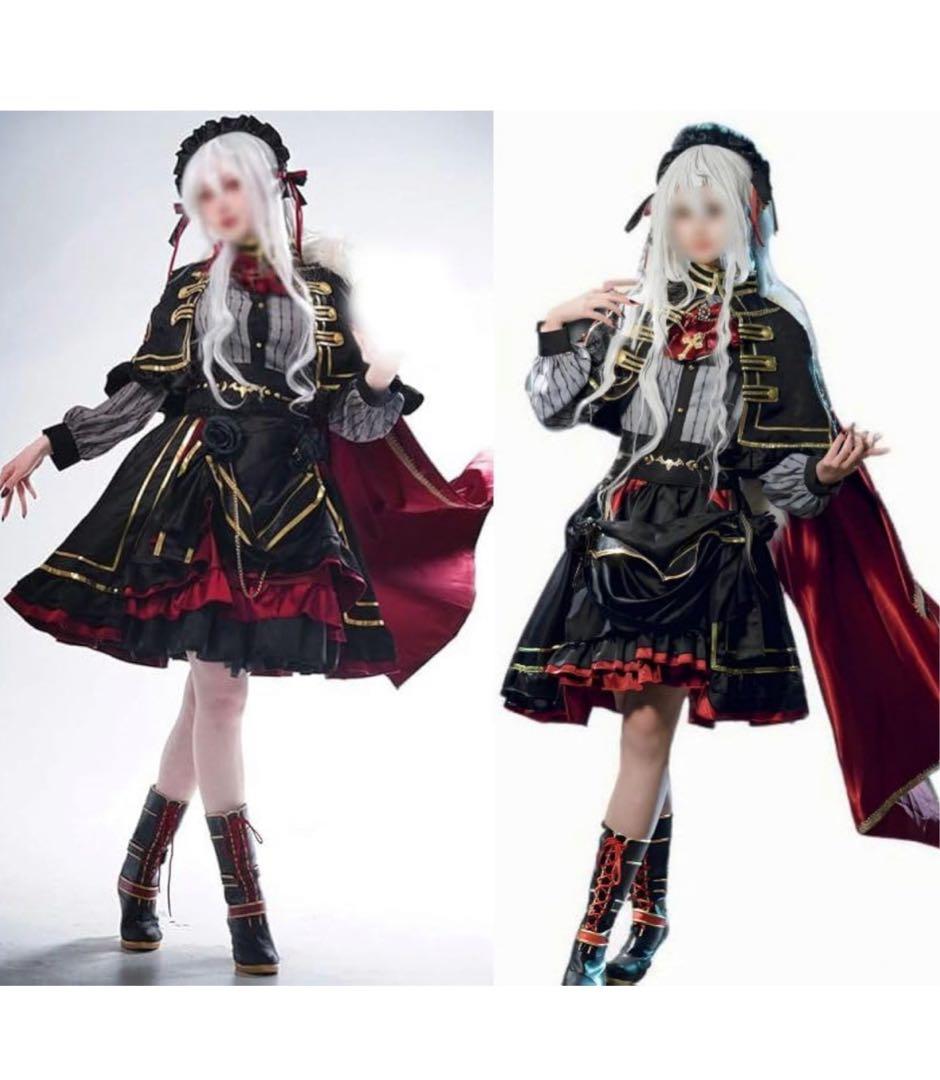 サーニャ コスプレ衣装 + ウィッグ 女性L