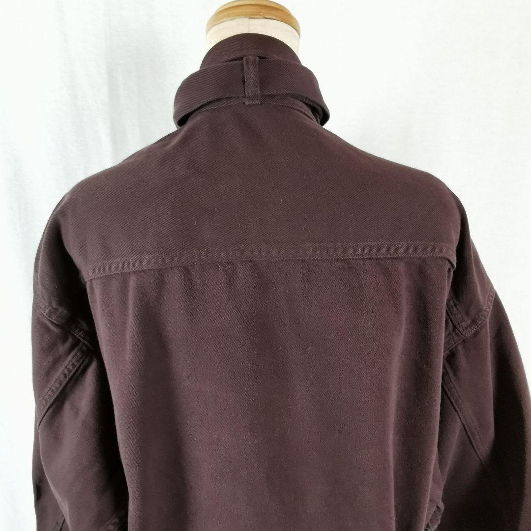 極美品 タグ付き 2025年 デニムボウタイシャツ