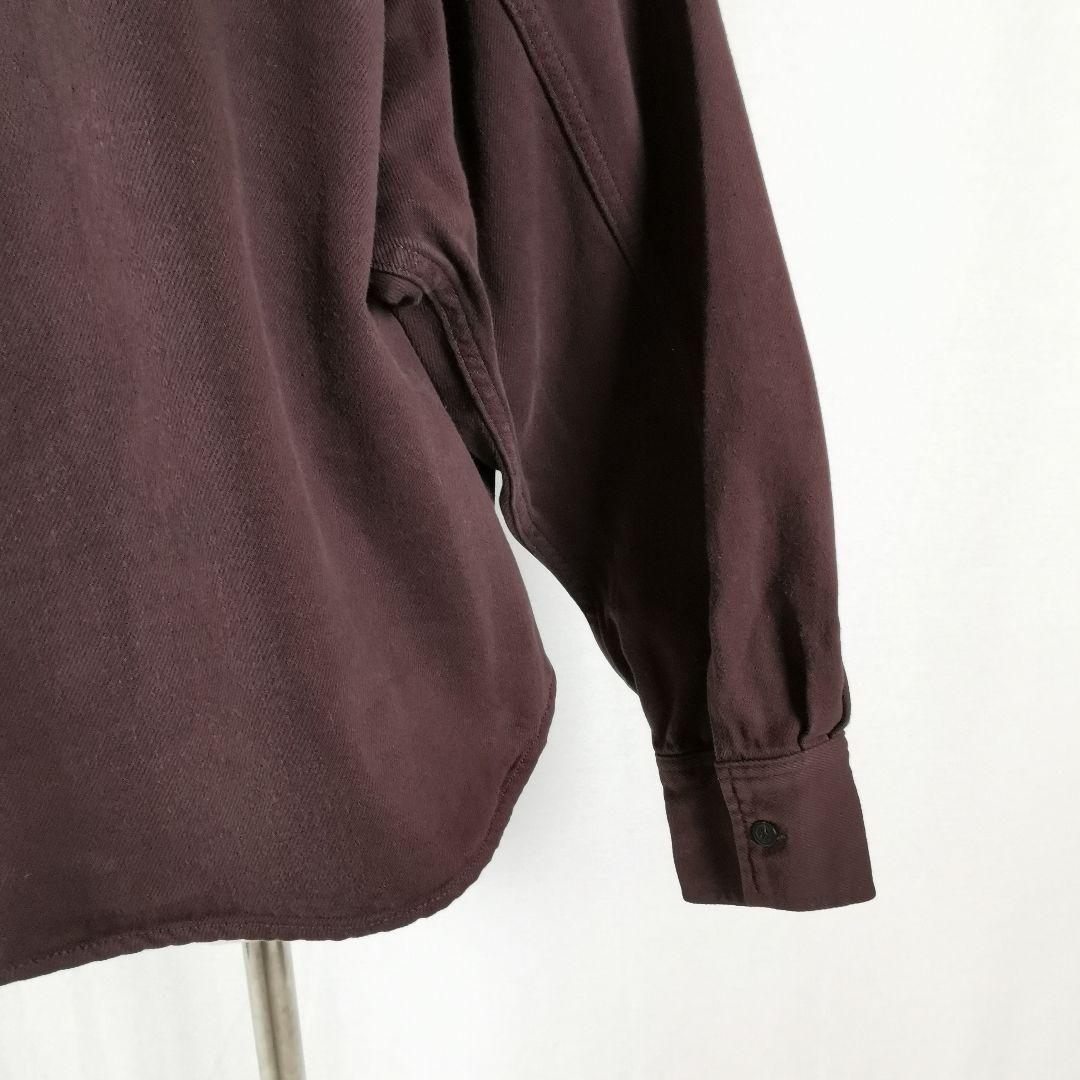 極美品 タグ付き 2025年 デニムボウタイシャツ