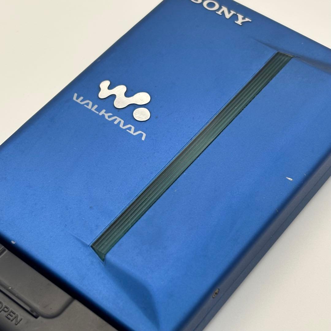 SONY WM-EX910 カセットウォークマン ブルー ソニー リモコン