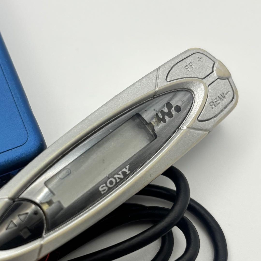 SONY WM-EX910 カセットウォークマン ブルー ソニー リモコン