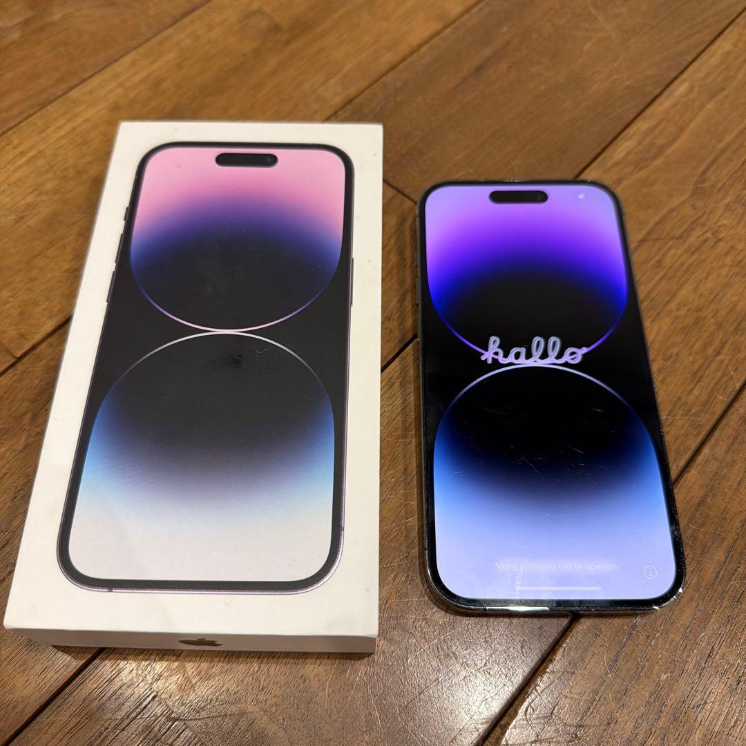 iPhone 14 Pro 512gb ディープパープル本体　ジャンク品