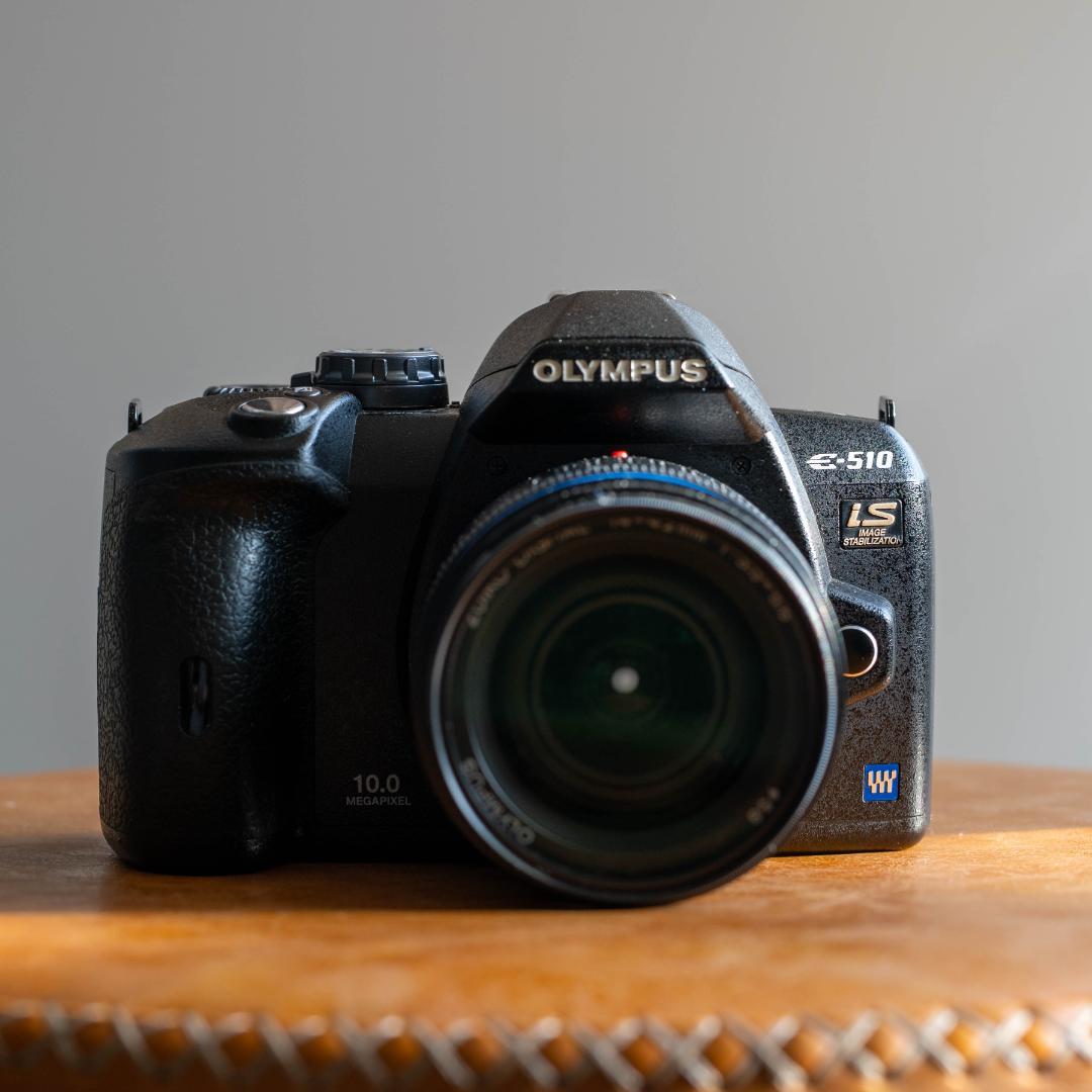 スマホ転送OK！OLYMPUS E-510 一眼レフ レンズキット