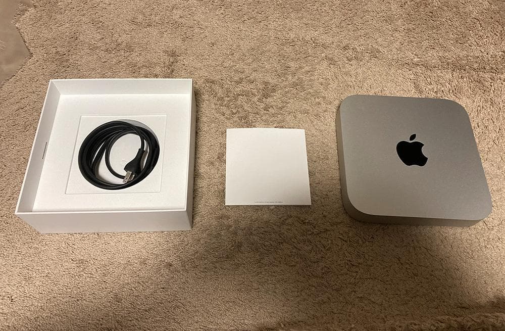 Mac mini M1チップ メモリ16GB SSD512GB