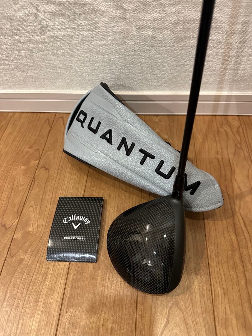 QUANTUMトリプルダイヤMAX カスタムシャフト付き