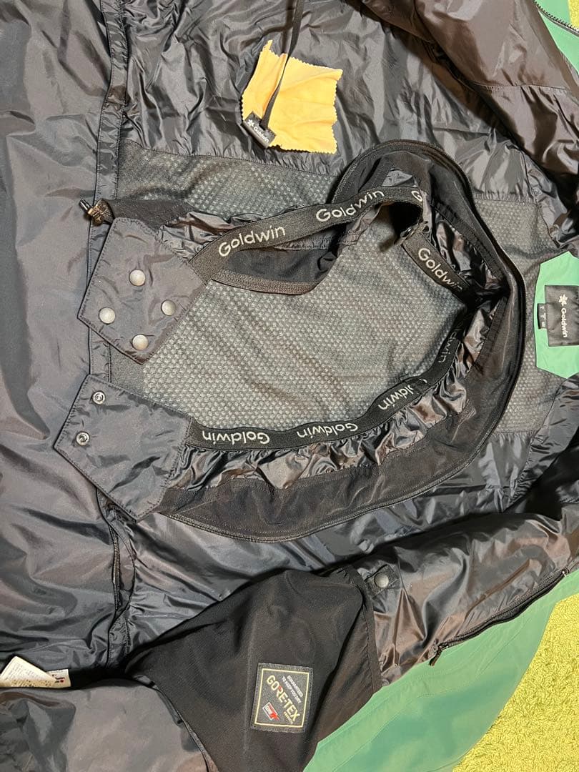 Goldwin スキーウェア cv(グリーン) gore-tex asiaXXL