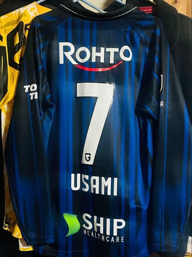 ガンバ大阪宇佐美貴史　長袖ユニフォーム ガンバソニックシャツ2025も同封