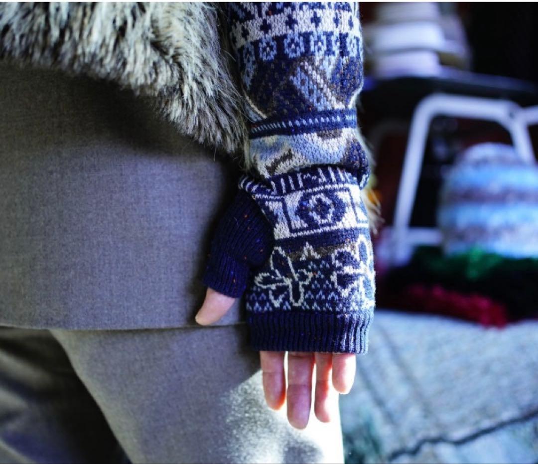 niceness hugh カシミアデミグラブ