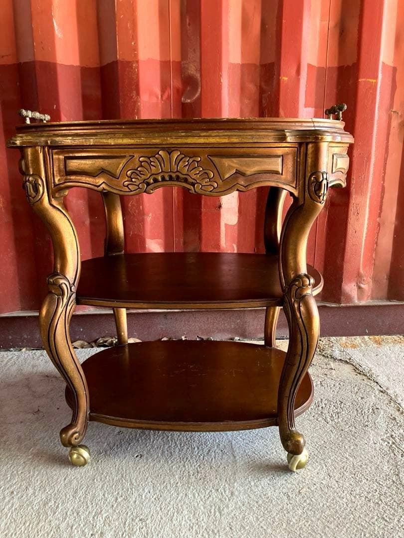 レア　ヴィンテージ　クラシカルワゴン　トレイ付き