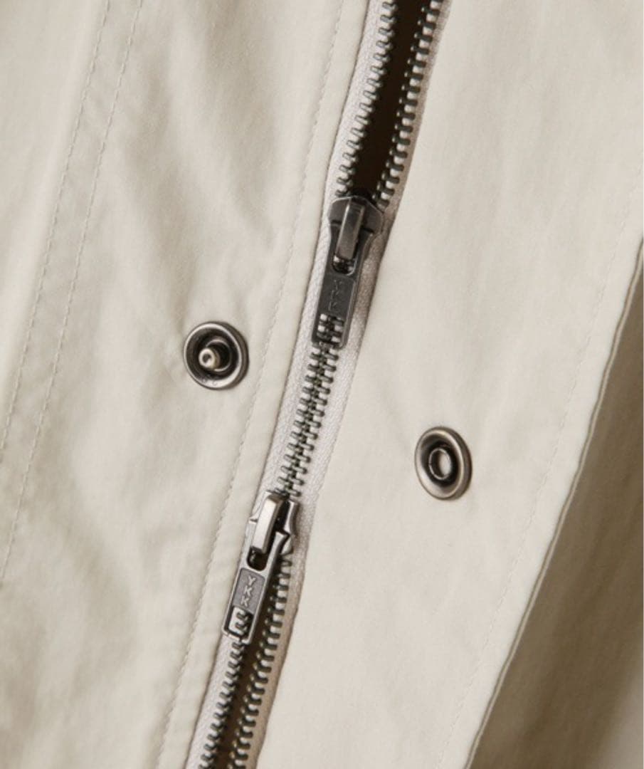 MHL.／WASHED COTTON NYLONコート