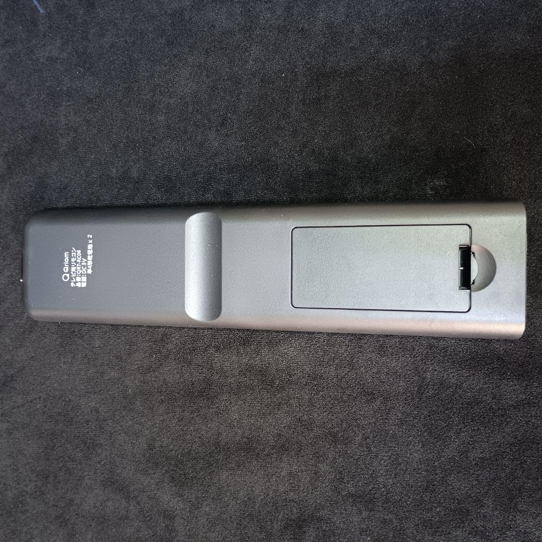 Qriom 32V型ハイビジョン液晶テレビ QRTN-32W2K　箱取扱説明書付