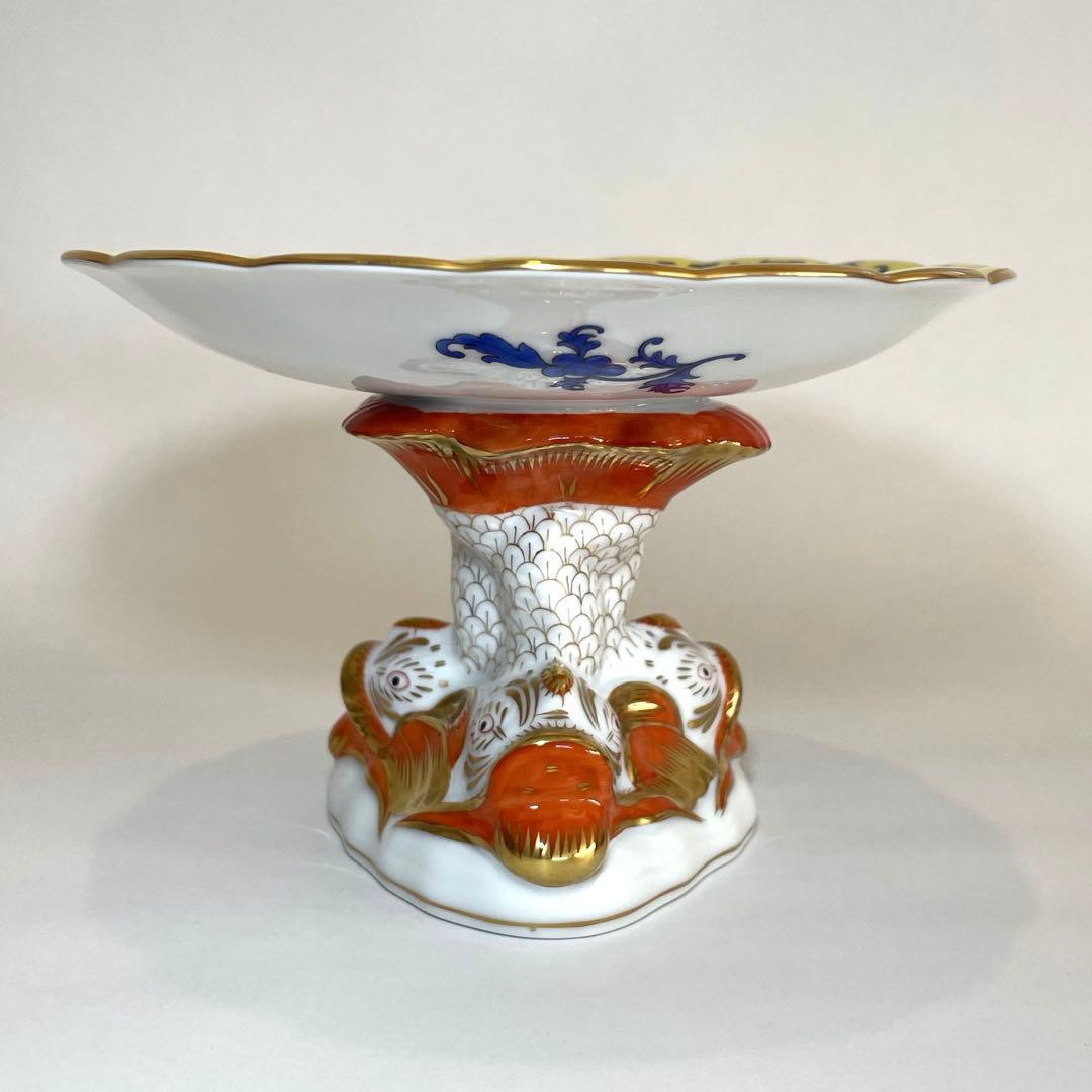 @くまくま【HEREND】ヘレンド　西安の黄　ドルフィン　コンポート