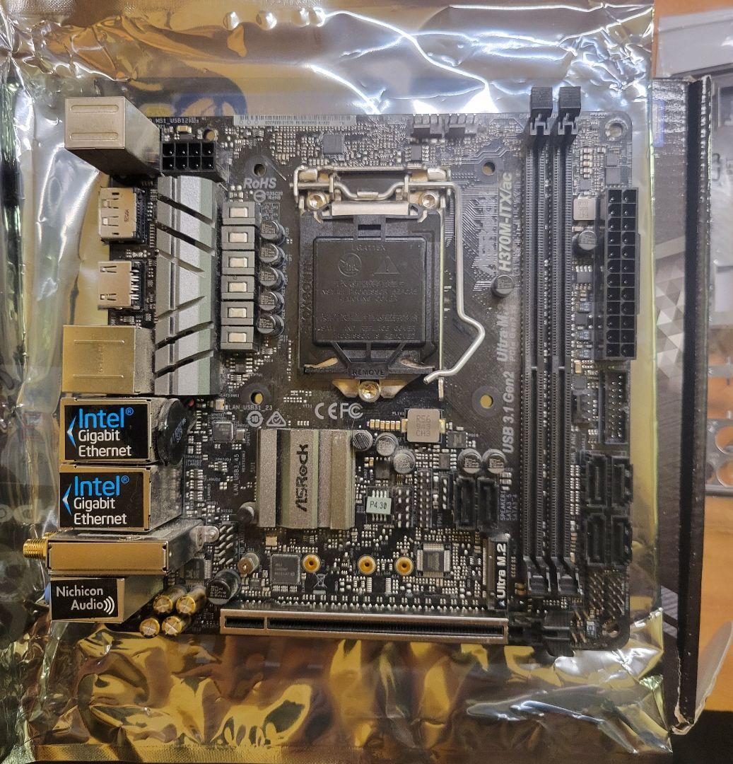 マザーボード ASRock H370M-ITX/ac