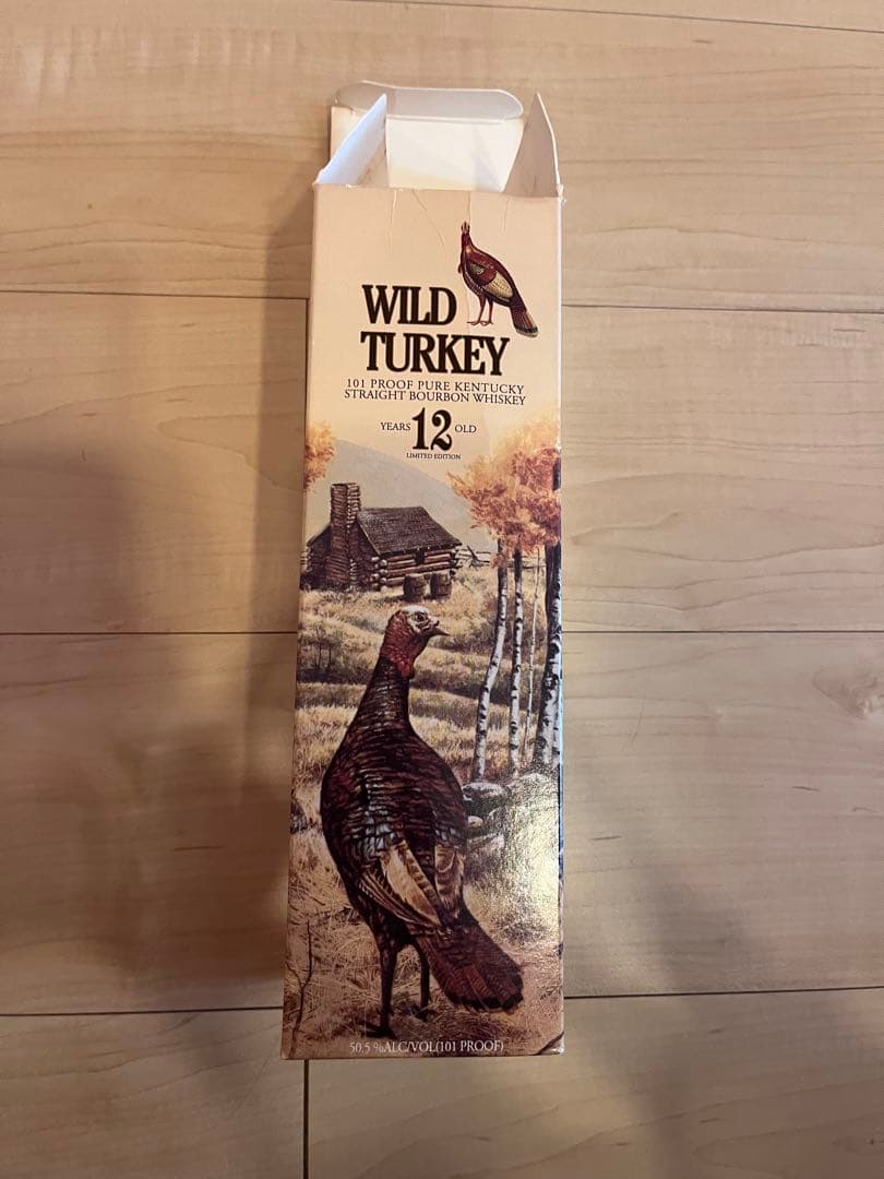 WILD TURKEY（ワイルドターキー）12年【希少・旧ボトル】