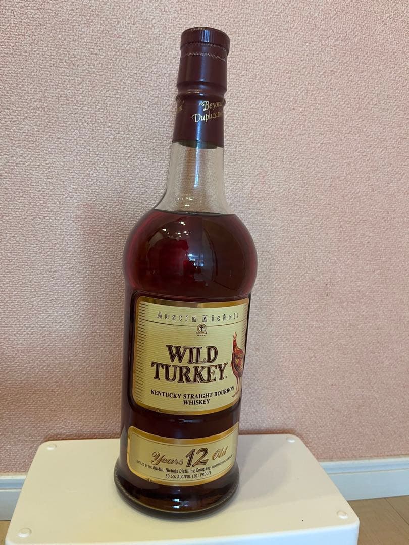 WILD TURKEY（ワイルドターキー）12年【希少・旧ボトル】