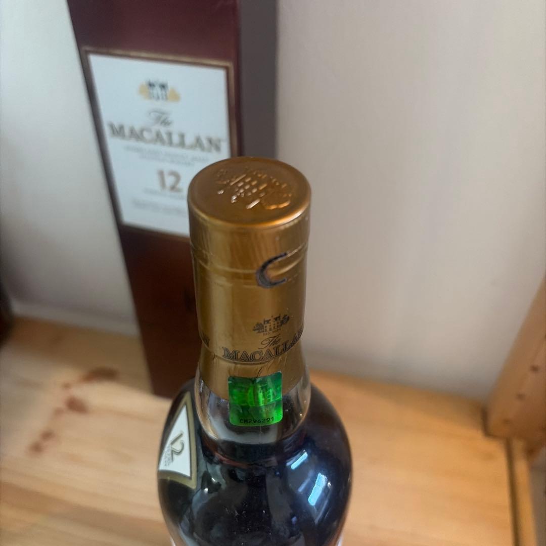 The Macallan 12年 シェリーカスク　旧ボトルシングルモルト