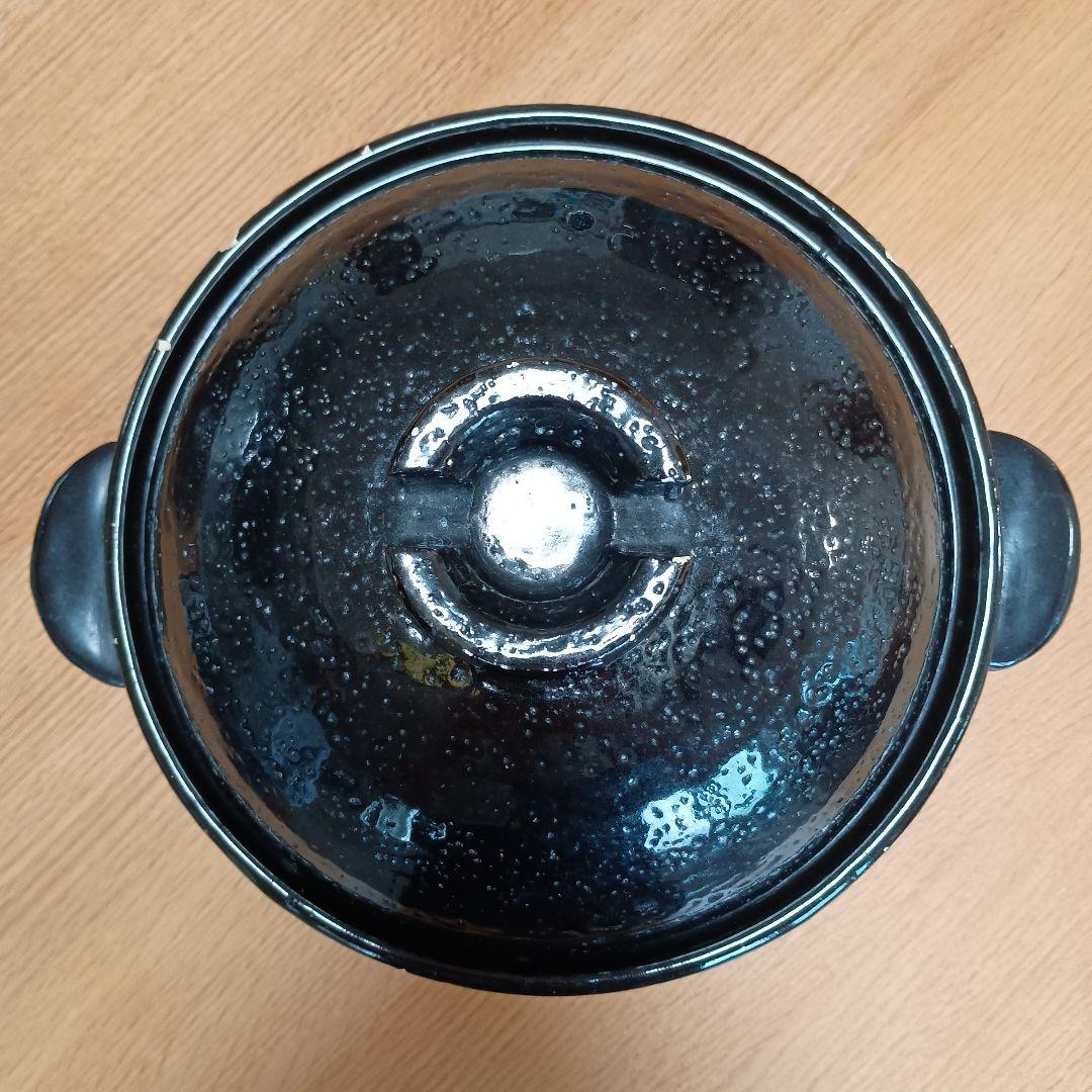 かまどさん 3合炊き 土鍋 黒