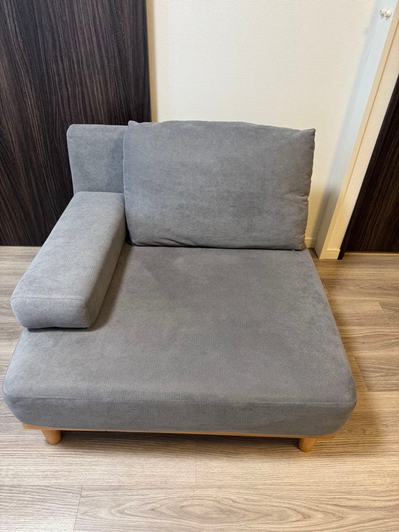 soroi グレージュ 1人掛け ソファ