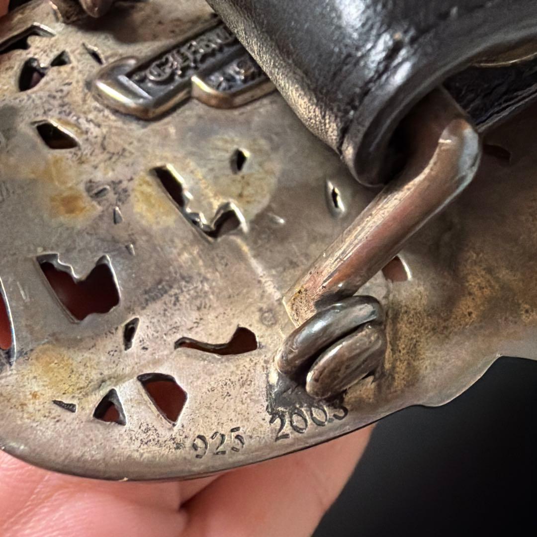 vivviv　クロムハーツ　セメタリークロス　バックル　ベルトのセット