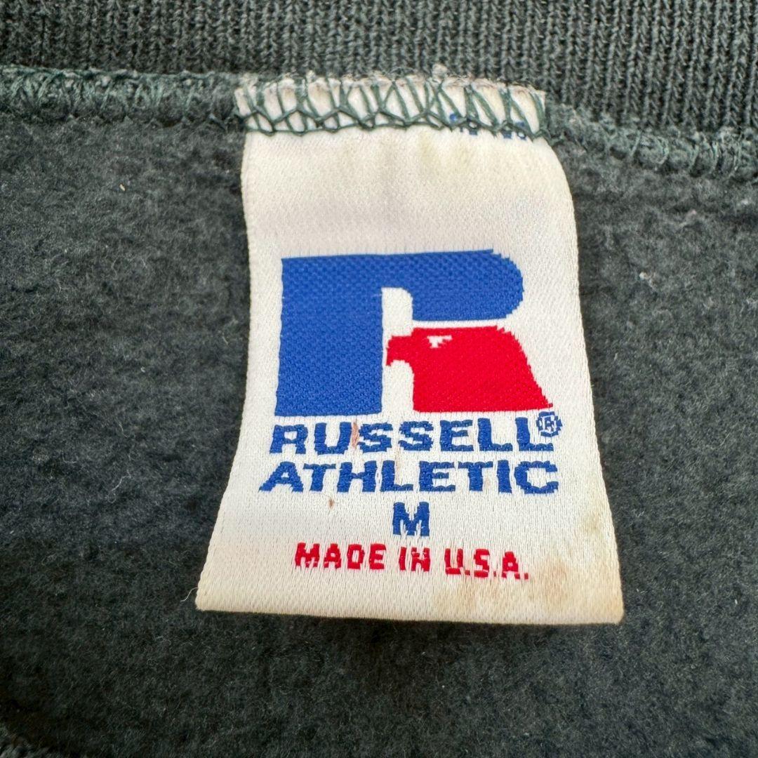 希少 USA製 RUSSELL ATHLETIC スウェット トレーナー カーキ