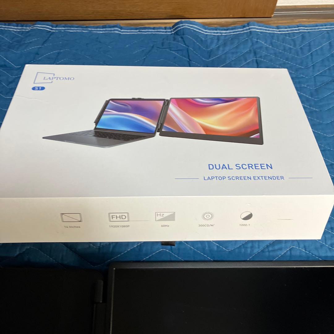 LAPTOMO S1 デュアルモニター 14インチ ポータブルモニター