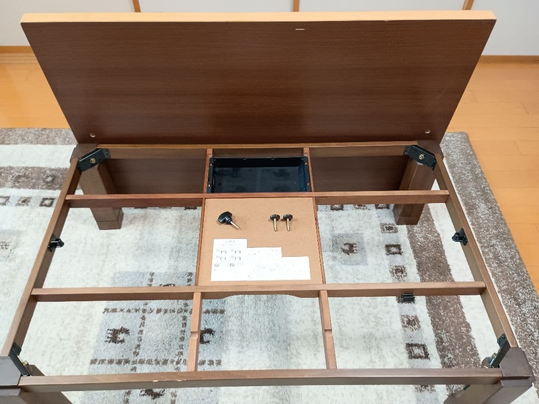 東京インテリア　家具調こたつ 120✕80✕36(41)