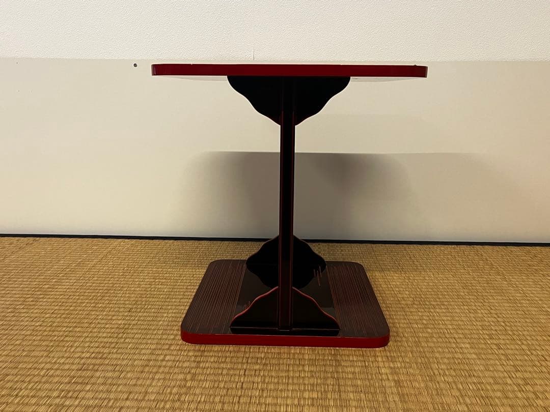 塗師 目白宗芳 小四方棚 輪島塗 組立棚 木製 茶棚 棚物 茶道具 共箱