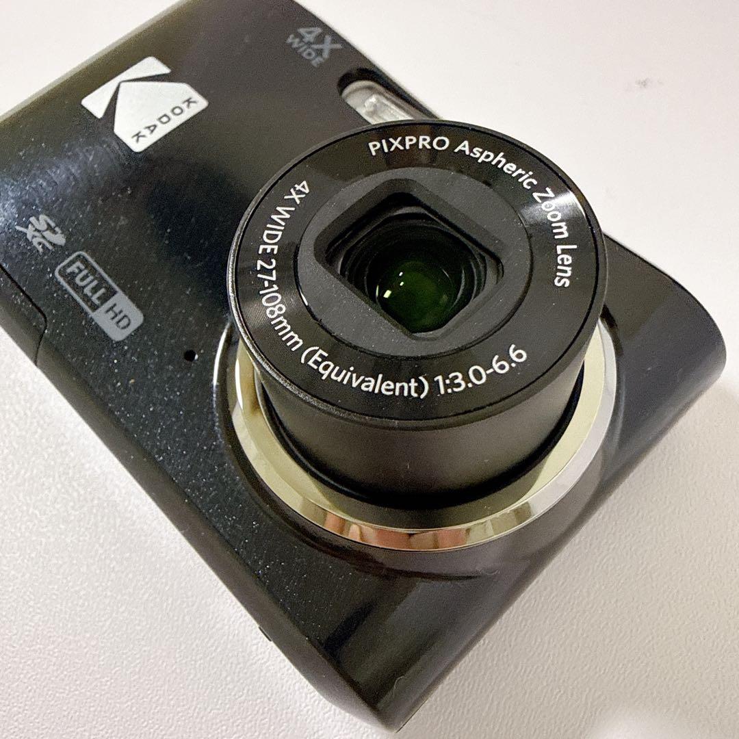 【動作確認済み】Kodak PIXPRO FZ45 デジタルカメラ ブラック 黒