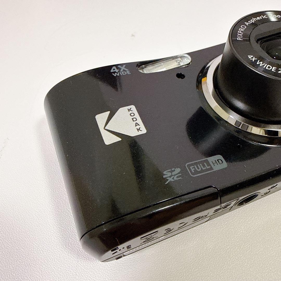 【動作確認済み】Kodak PIXPRO FZ45 デジタルカメラ ブラック 黒