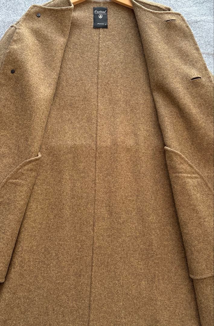 ORCIVALウールリバーコート WOMEN