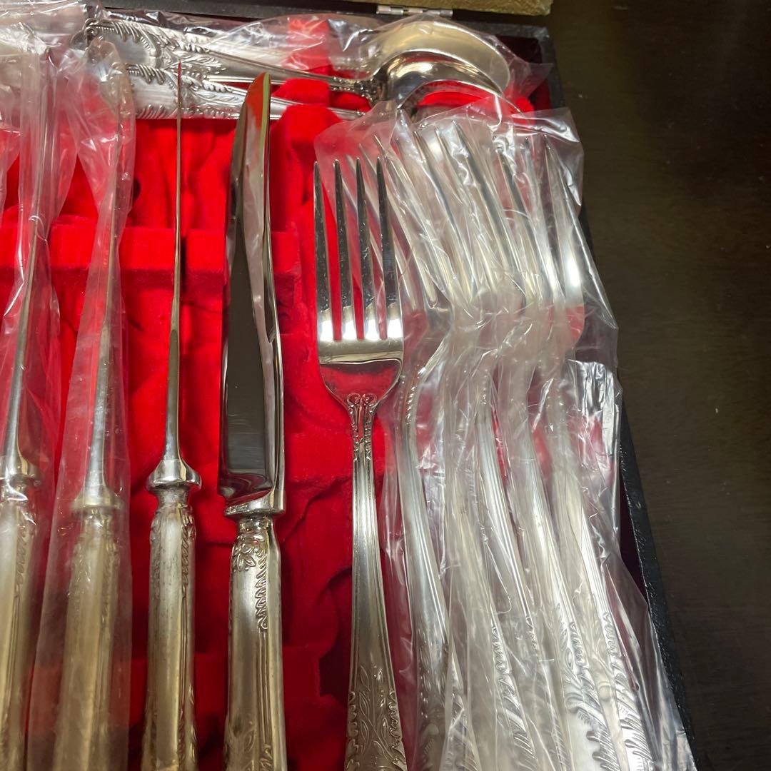 燕物産カトラリーセット 12点 ニッケルシルバー