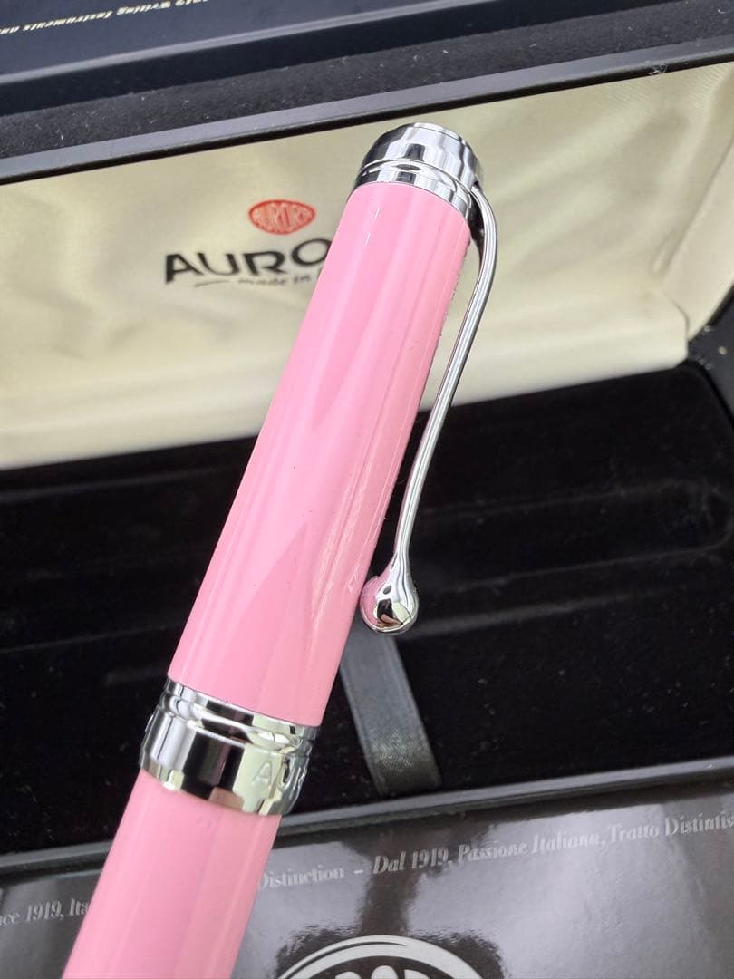 AURORA ボールペン タレンタム ピンク 美品