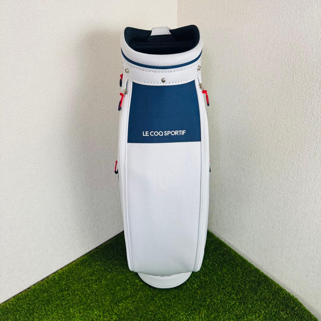 エンジェル【新品】ルコックゴルフ キャディバッグ 白