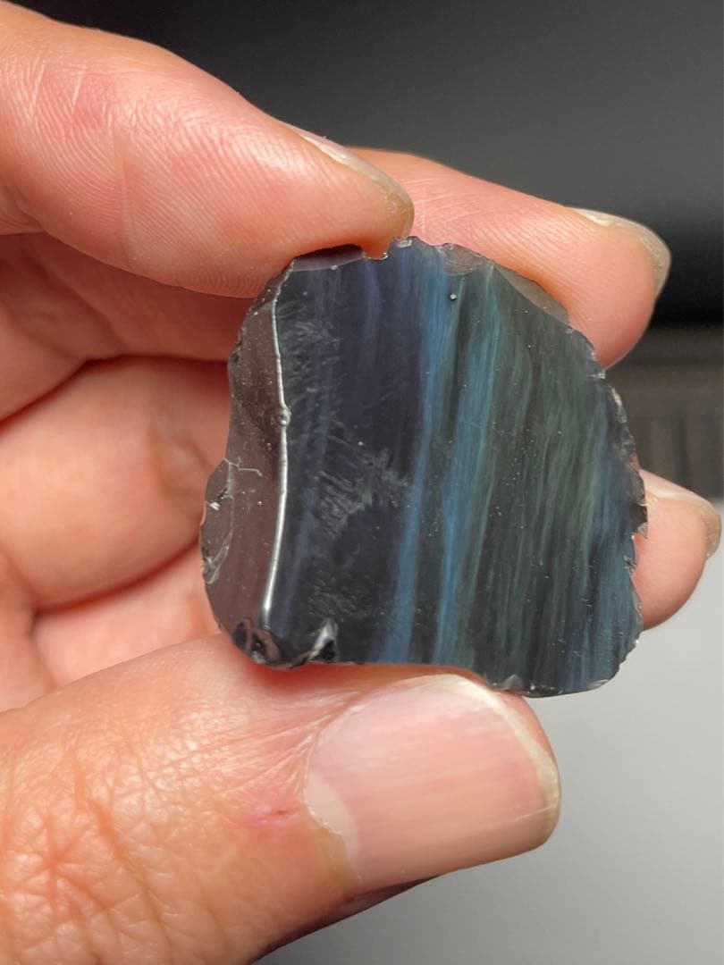 研磨品　十勝石玲瓏5ヶセット　サイズ小さめ、透明度抜群