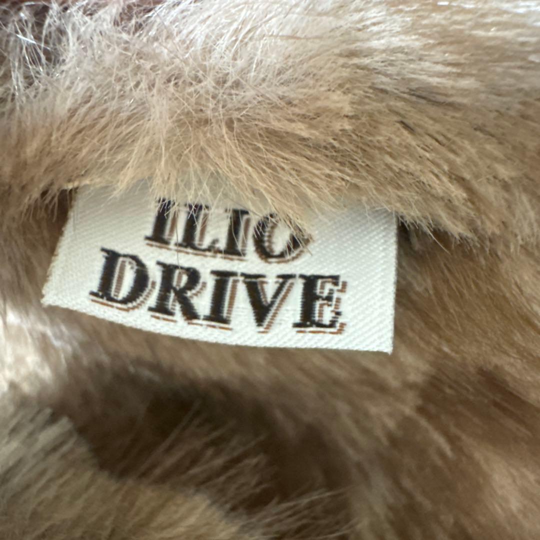 ファー素材 立体デザイン スヌード