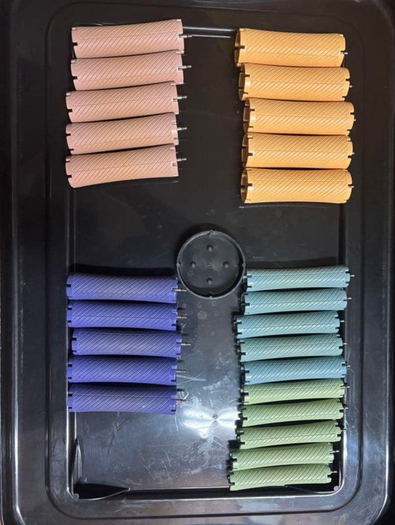 デジタルパーマ機器　資生堂 システムキュール　DS-300Q 美容室ロッドセット