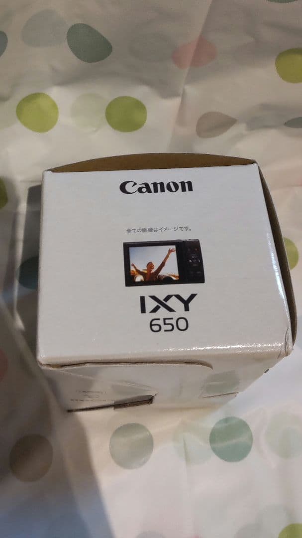 【未使用】Canon IXY650 シルバー 本体と付属品