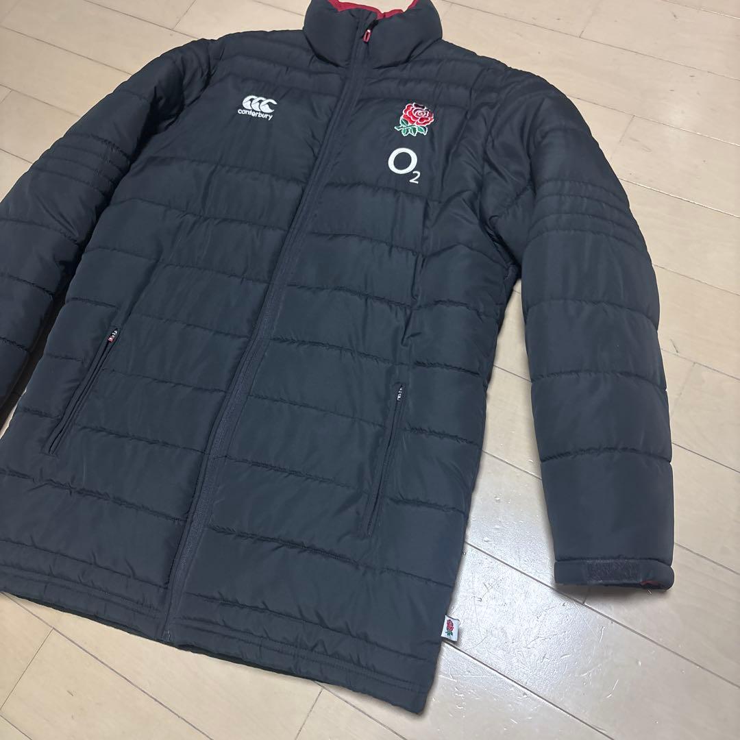Canterbury イングランドラグビー パディングジャケット　ベンチコート