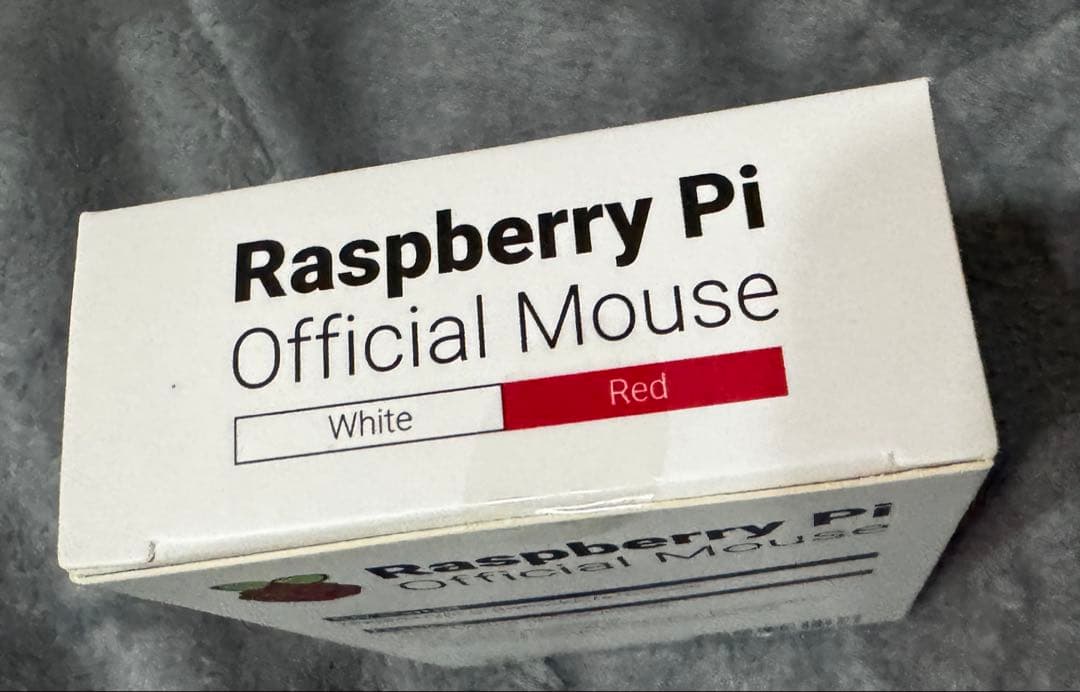 Raspberry Pi Official Mouse ホワイト/レッド