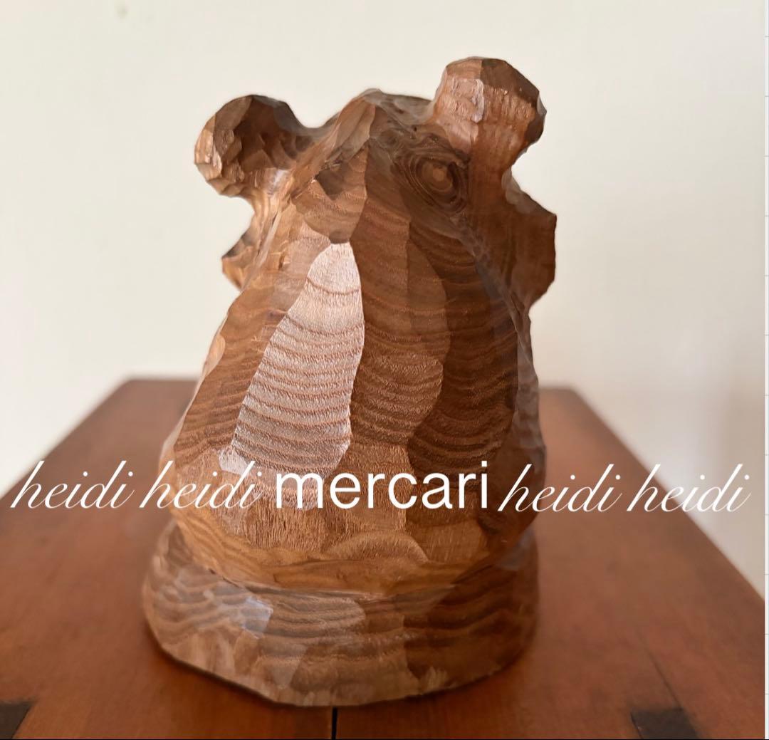 あとぐちさん 木彫りくま