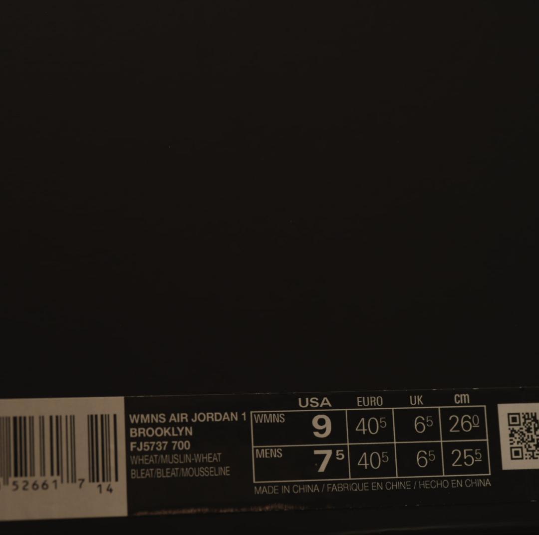 未使用品 NIKE AIR JORDAN 1 BROOKLYN 26cm